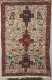 Embroidered Oriental Scatter Rug