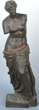 Bronze Classical Casting depicting a Greek woman