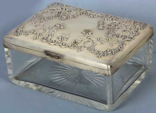 Howard & Co, Sterling and Glass Box