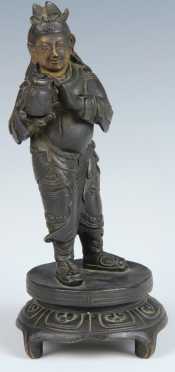 Bronze of a Buddha-like Figure