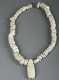 A fine mezcala beaded necklace with pendant, 200 BC - 250 AD