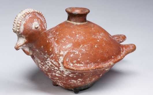 A rare Chinesco figure of a bird, 300 AD