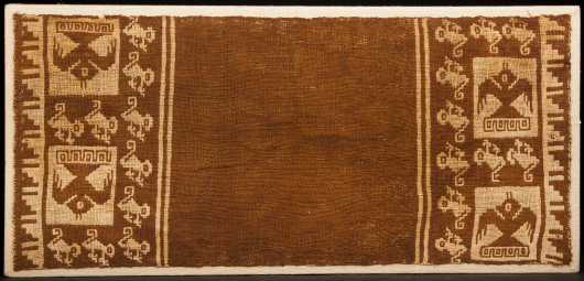 A Chancay textile,  1200 - 1470 AD