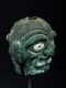 A Moche Janus copper head, 300 - 600 AD