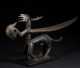 A Bamana antelope dance-crest; Chiwara Kun  