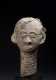 Janus terracotta funerary head