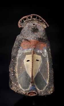 A fine Abelam helmet mask, New Guinea