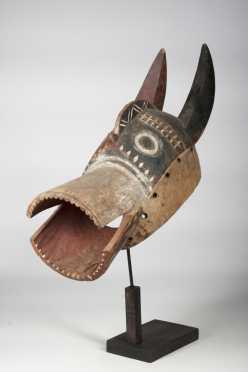 A Mumuye bushcow mask