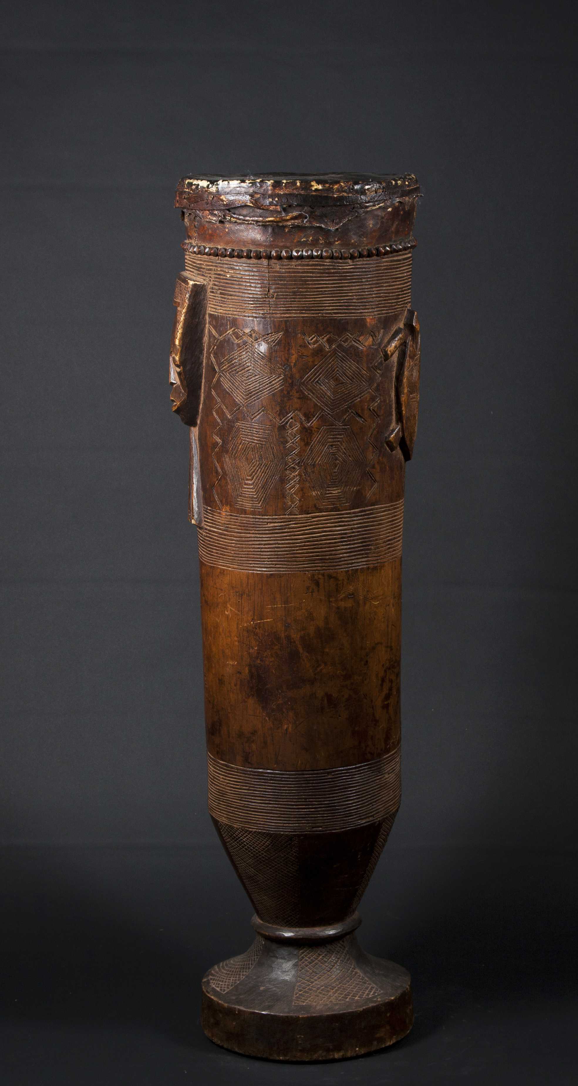 A Lele or Kuba drum