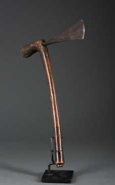 An Angolan prestige axe