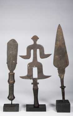 Three Central Africa swords