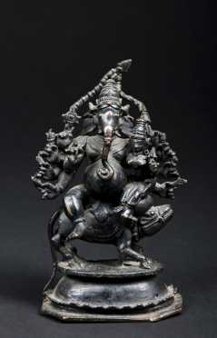 A Fine Himalayan Figure of Ganesh, Tibet