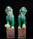 Pair of Chinese Porcelain Foo Dogs