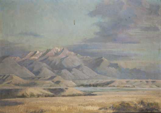 Eugene Kingman, Mt. Moran Landscape