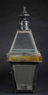 Early Copper and Tin Post lantern