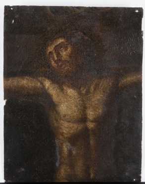 17th Century Northern Italian School painting of Christ