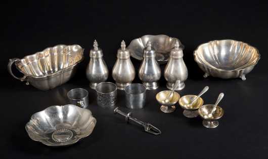 Tiffany and Co. and other Miscellaneous Sterling Silver.