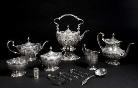 Sterling Silver Tea by "Dominick & Haff"