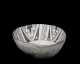 A fine Reserve painted black and white bowl, 1100 AD