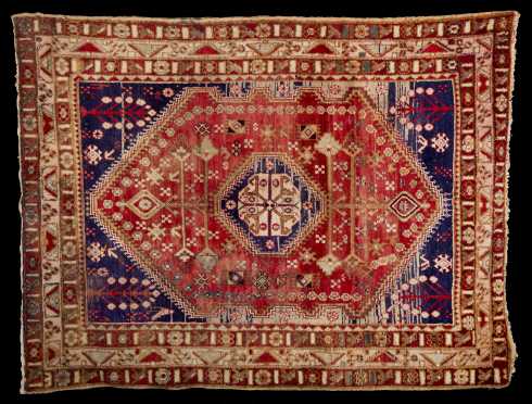 Hamadan Style Scatter Oriental Rug