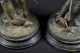 Victorian Spelter Pair of French Figures of 2 Musketeers