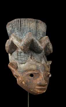 A superb Yoruba Gelede mask