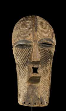 A fine Songye female Kifwebe mask