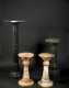 Hard stone Marble and Agate Pedestals