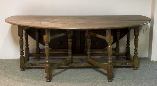 17thC.Style Oak Dining Table