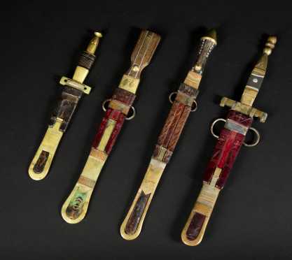Four Tuareg Daggers.