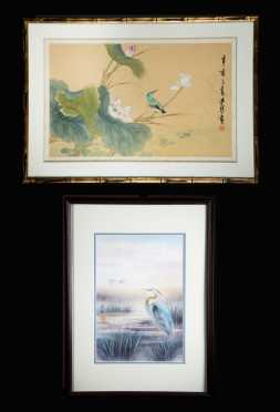Two Chinese Art Pieces