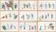 A Set of Twelve Chinese Export Paintings on Pith Paper