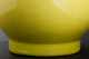 Chinese Yellow Glaze Tall Neck Vase