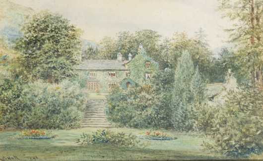 Edward Hull, United Kingdon, 19th C., Watercolor