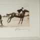 Pair of Horse Jumping Etchings, P Sepulschse