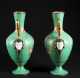 Pair of Egyptian Revival form, Paris Porcelain Vases