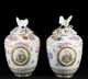 Two "Royal Factory Berlin" Porcelain Jars