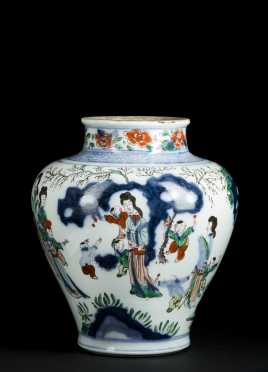 Chinese Shunzhi Porcelain Vase