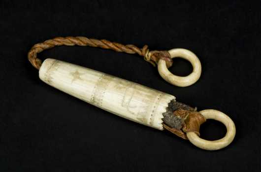 Inuit Scrimshaw Needle Case