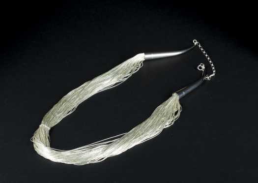 Sterling Silver "Waterfall," Necklace