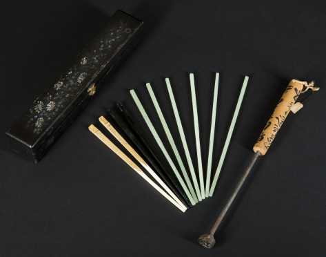 Five Pairs of Chinese Chop Sticks 