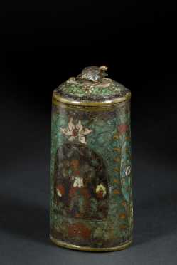 Chinese Cloisonné Water Dropper