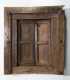 Carved Wooden Window and Frame