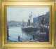 Paul Strisik painting of "Glouceter Wharf"