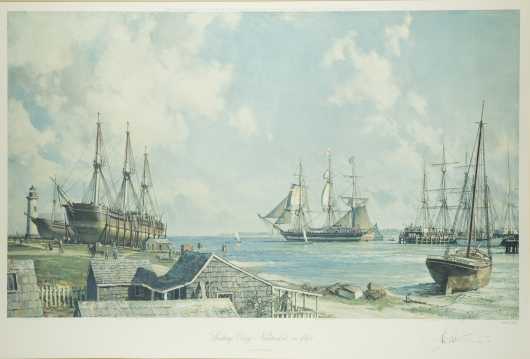 John Stobart- 2 Prints of Nantucket