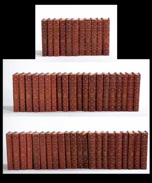 Novels of Honore de Balzac, 53 volumes