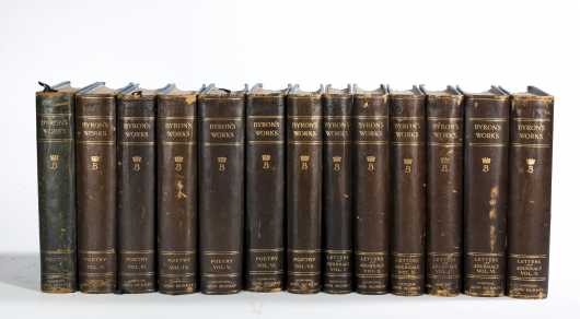 The Works of Lord Byron, in 13 volumes, 1899,