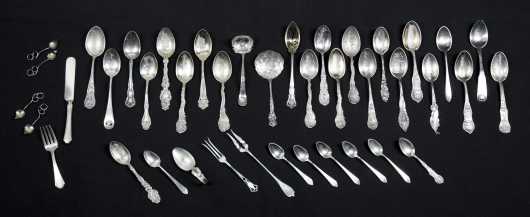 Lot of Sterling Souvenir Spoons