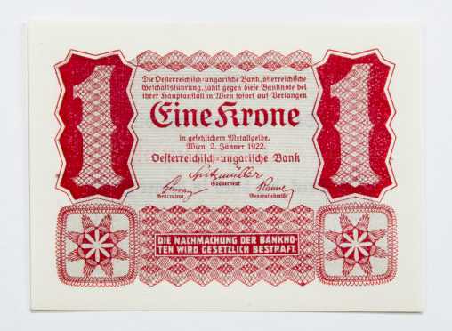 Anti-Semitic WWI Paper Currency Post