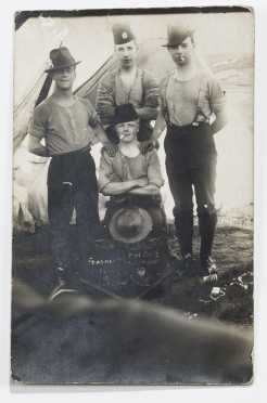 Photo Postcard, "Fragments From Scotland"